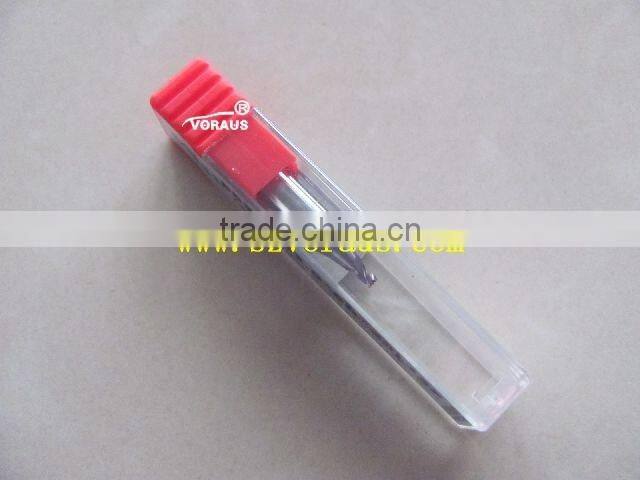 Carbide end milling cutters for vertical machines D-6mm d-1.8mm L-40mm Teeth-3
