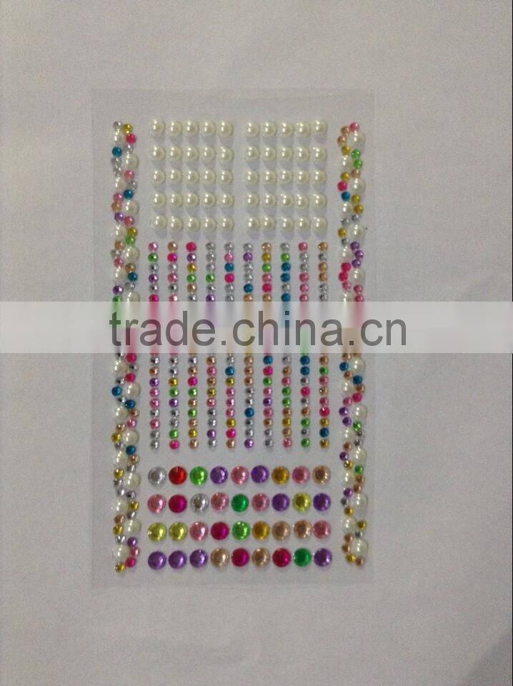 Rhinestone strass bling rhinestone cellphone car decoration sticker