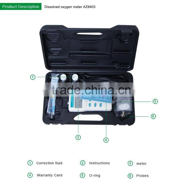 Portable Dissolved Oxygen Meter Water Quality Meter Dissolved Oxygen Tester