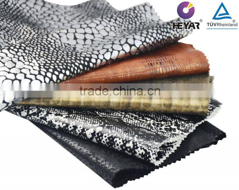 Foil Print Collection Customized Multi Metallic Print Fabric