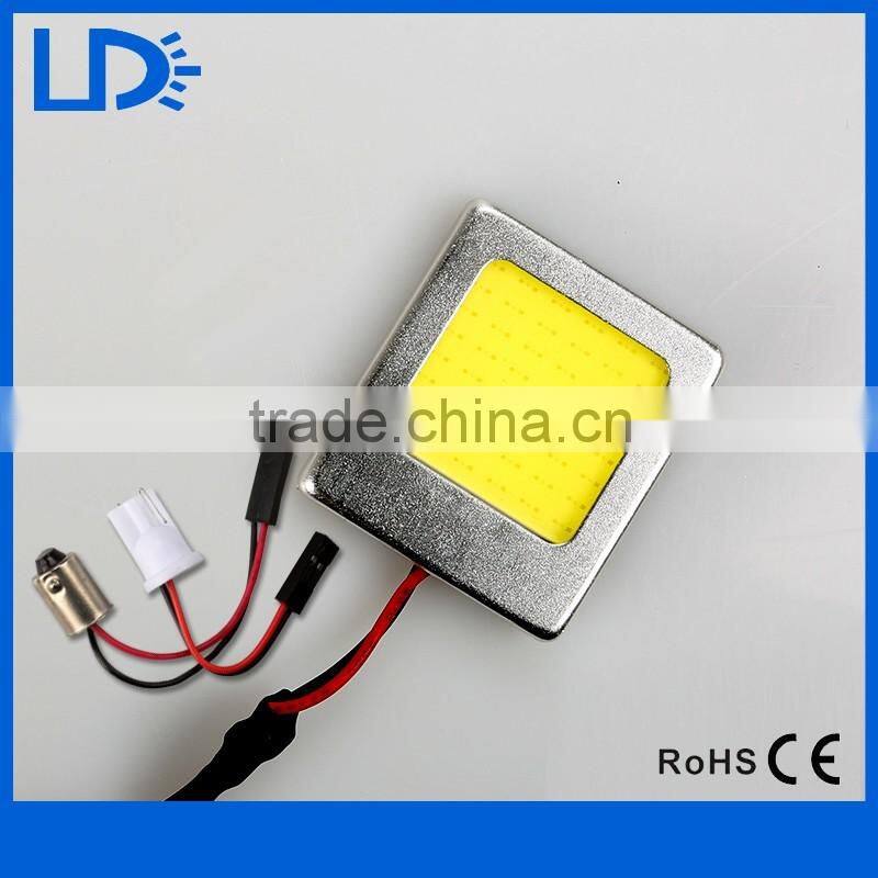 Hot car reading light T10 BA9S COB car roof top light led dome light