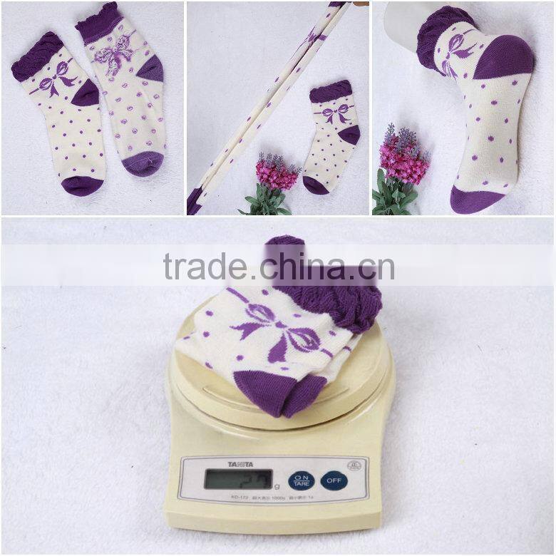 2015 New Arrival Good Quality Cotton Baby Socks for girls