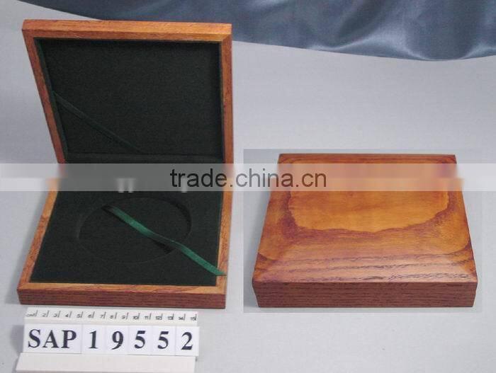 wooden coin box