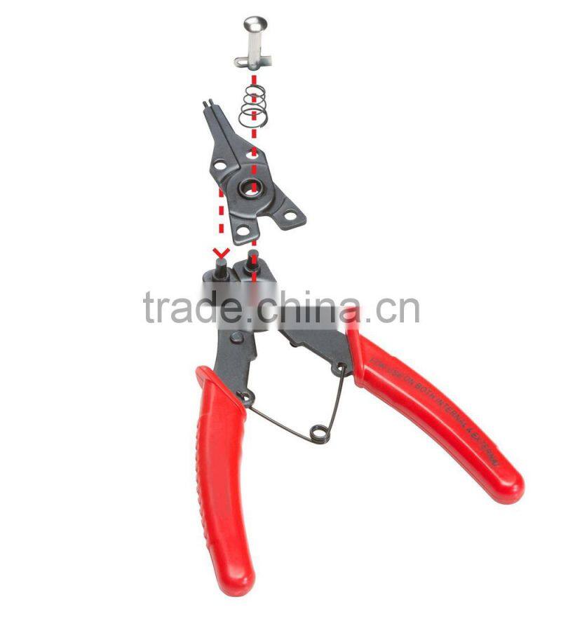 internal external circlip circlip pliers 8-in-1 Universal Snap Ring Pliers Set
