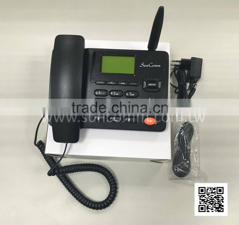 SC-9031-CP Hand-free Speed dial with single sim CDMA Fixed Wireless Phonee corded