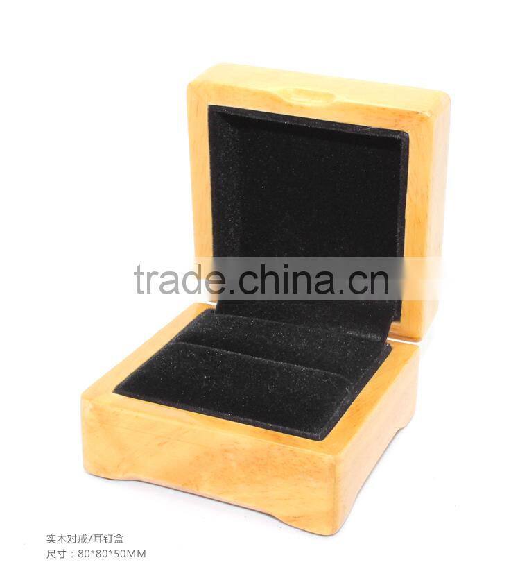 High quality Oak jewelry box bracelet cheap wood jewelry boxes ring case