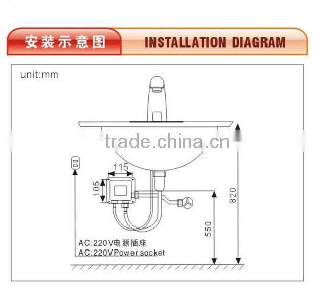 Automatic Faucet Sensor Faucet Hands-Free Faucet Electronic Faucet advanced tap fashion faucet