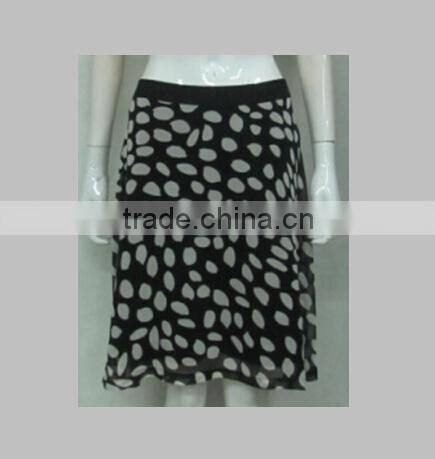 Pretty Steps 2015 latest customized chiffon latest skirt for women