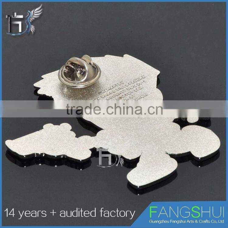 Latest design fallout 3 lapel pin vault boy china for sale