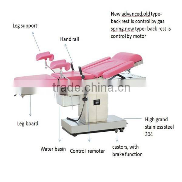 KL-2E Gynecological Obstetric Labour Table Obstetric delivery table Surgical operation tables