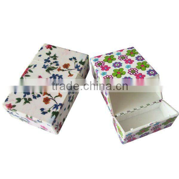 New Arrival. Plastic cigarette holder by painted. Automatic open plastic cigarette case.