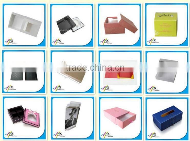 Huaixn Custom paper box for ring with handmade bowknot