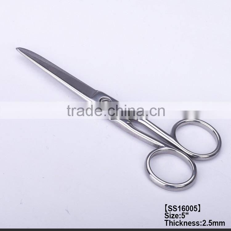 SS16005 -2016 New style 5" high quality full stainless stee talor scissors