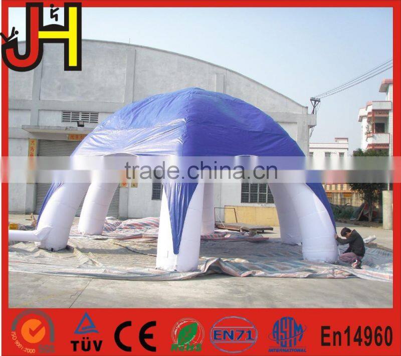 Customized spider advertising inflatable dome for event