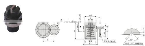 high temperature resistant slide retainer