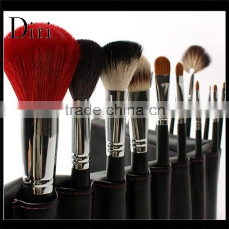 Shenzhen factory multi-purpose 10pcs oval foundation brush