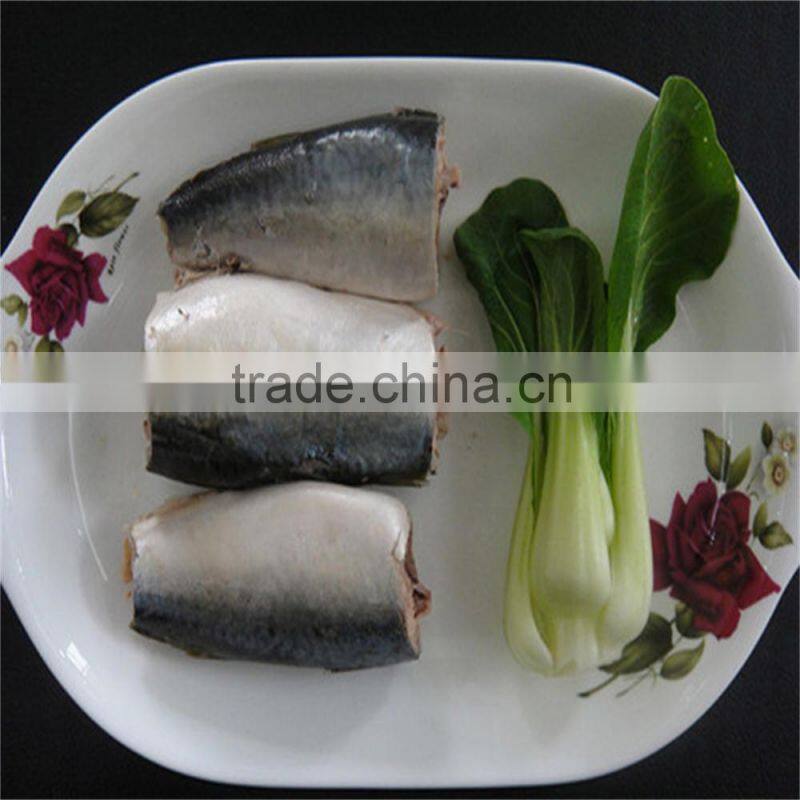High Quality Canned Mackerel fish in brine and in tomato sauce