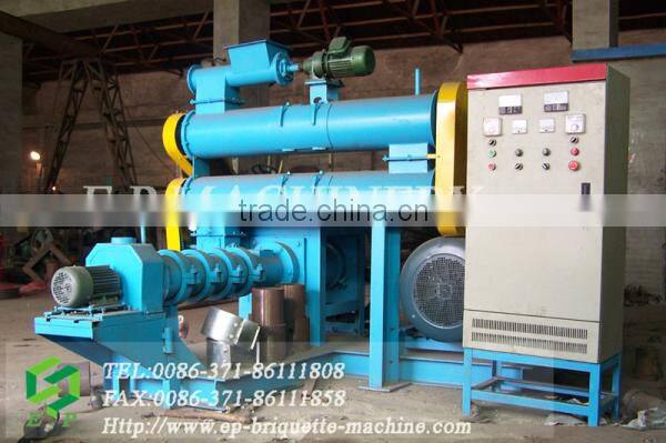 3-4t/h wet type floating fish feed extruder/ large capacity floating fish feed pellet machine