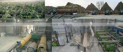 Wood Pellet Production line with 1-8 tons/h on overseas market