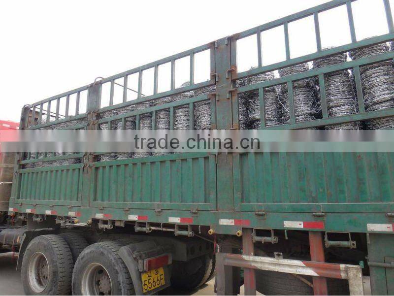 Single strand barbed wire from direct factory
