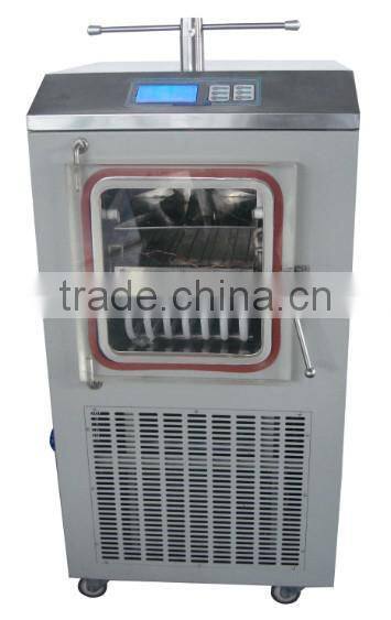TPV-10G Electric heated Drying euipment bio medical Vacuum Freeze Dryer with LCD display
