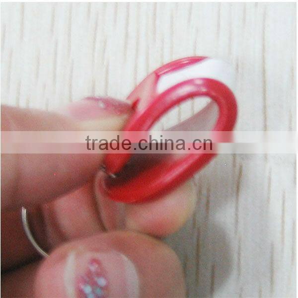 Plastic Hanging key ring label