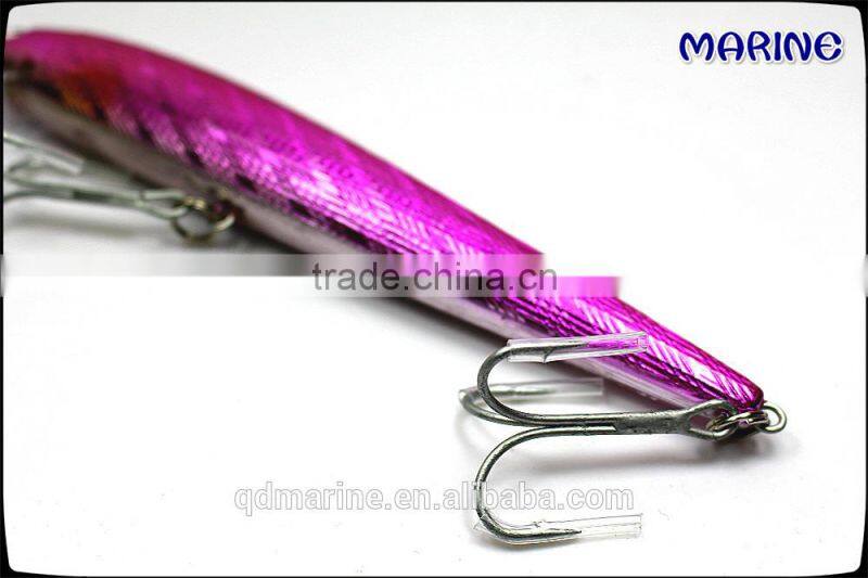 7" Minnow Bait Fishing Lures With Treble Hooks