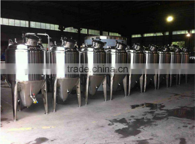 Industrial Machinery Equipment Conical Fermenter Tank Beer Brewing Equipment