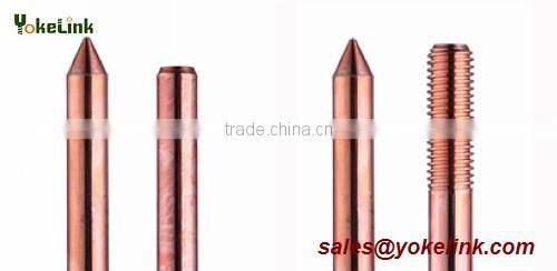 Hot dip Galvanized Ground Rod/Earth Rod for Power Line Fitting
