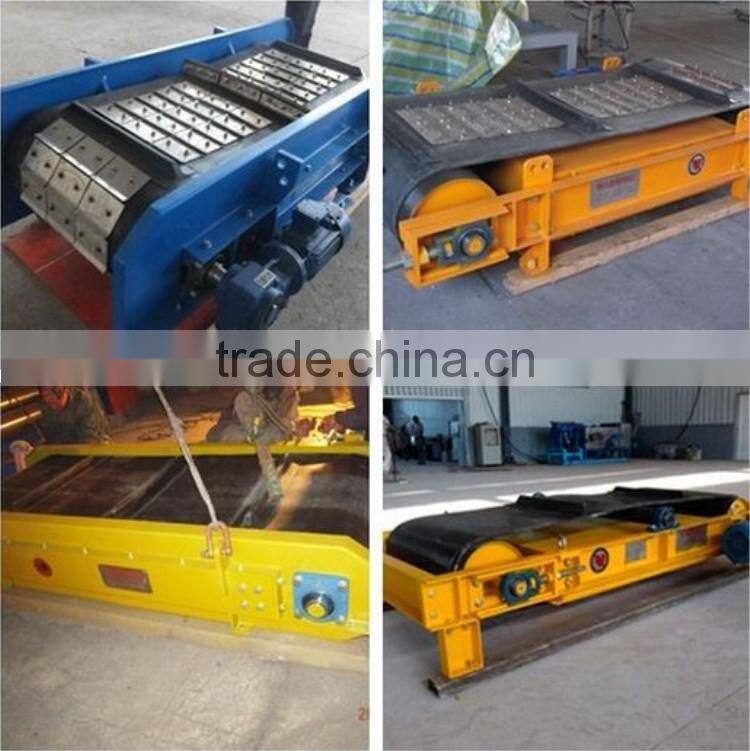 Permanent cross conveyor belts magnetic separator made in China