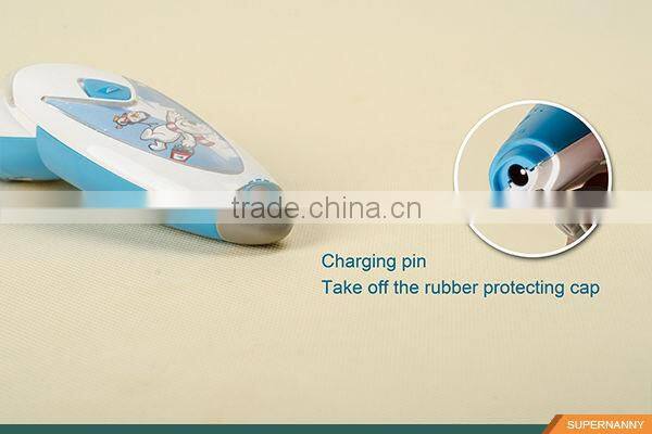 cordless baby hair trimmer with replacement blade set