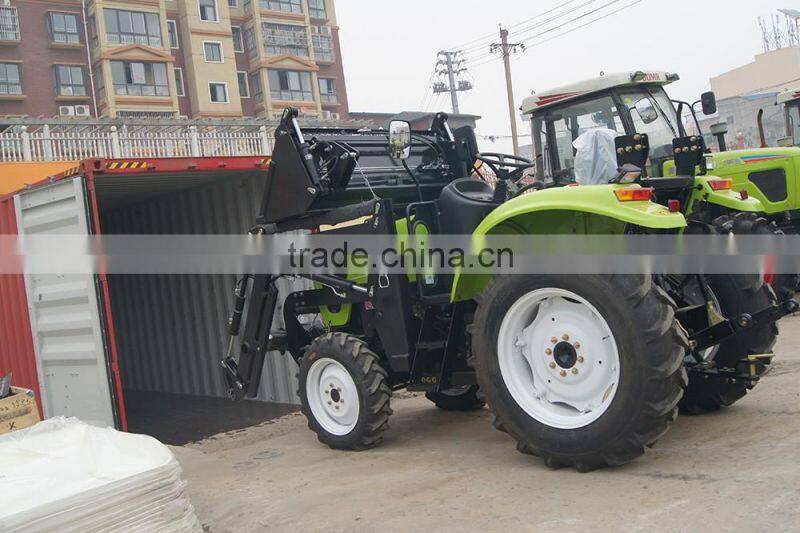 454 farm tractor with FEL and diesel engine