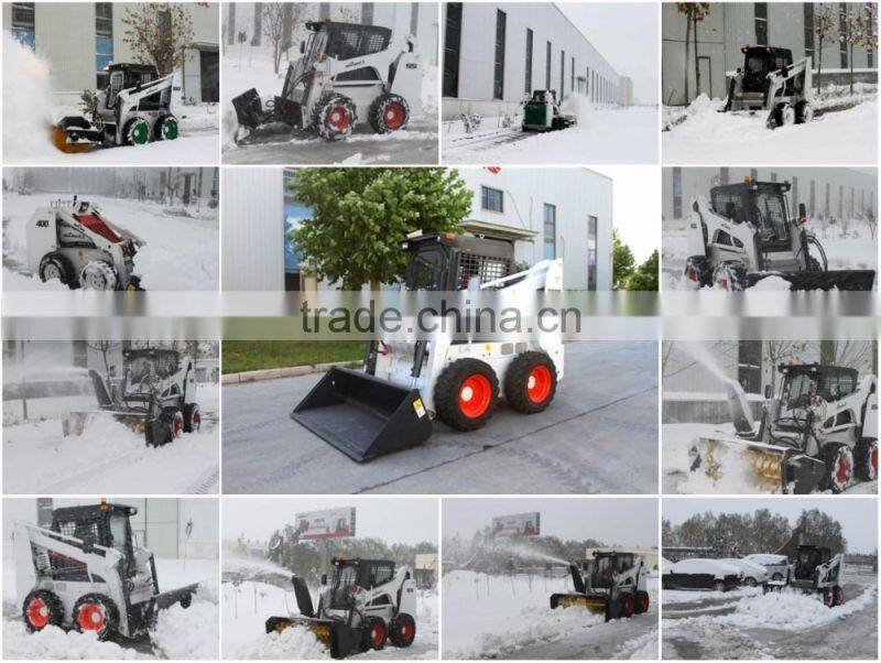 Hot Sale 800F Skid Steer Loader With Factory Price WECAN Skid Steer Tires 10-16.5