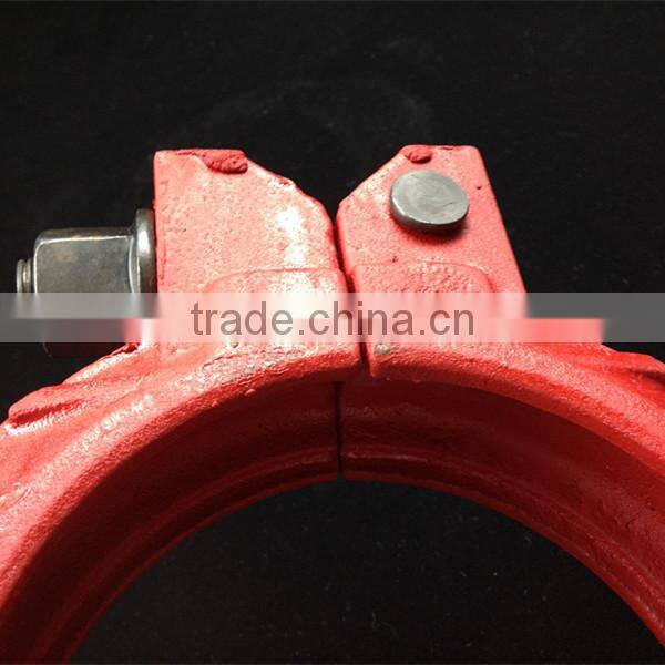 Hot sale concrete pump pipe snap clamp for Putzmeister