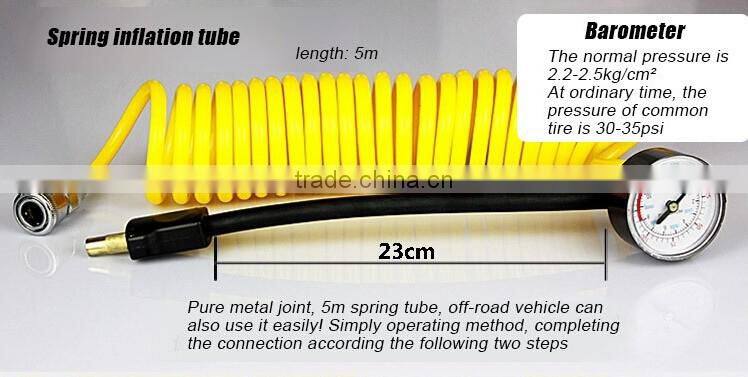 Metal Double cylinder Mini Car air compressor/Car inflator