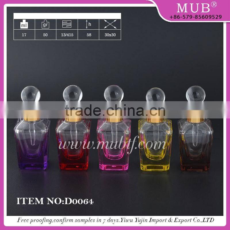 D0061 dropper bottle glass bottle aluminum perfume bottle wholesale