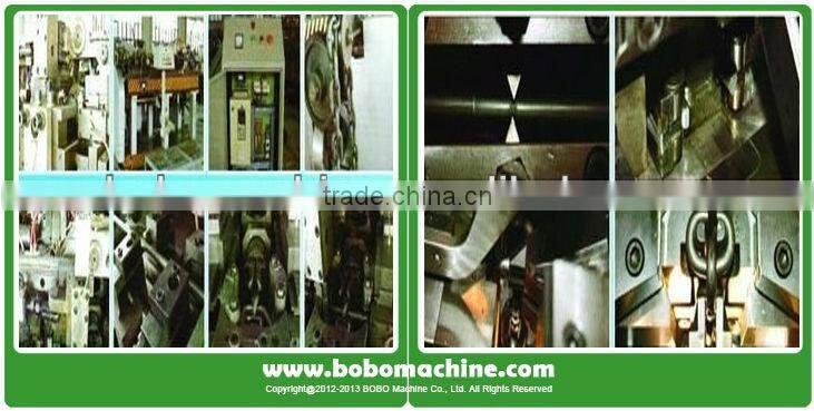 Hydraulic chain calibrating machine