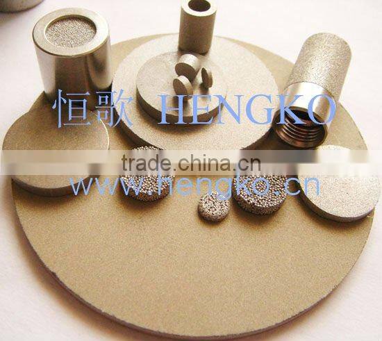 sintered metal stainless steel 316L porous frits