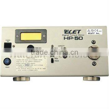 Digital torque meter for screwdriver testing