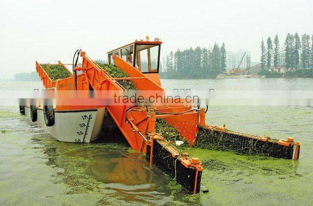 Garbage salvage ship