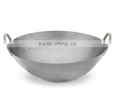 carbon steel hand hammered Chinese Wok big hand made wok traditional cookware