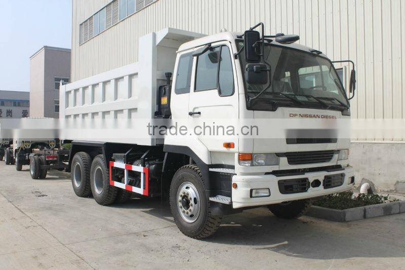 Nissan 25 tons dump trucks, 25~30 tons tipper truck, 17 m3 heavy dump trucks, 10 wheels heavy duty tipper truck