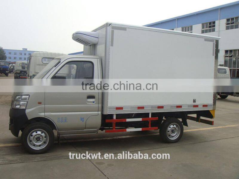 Chinese CLW brand 1.5 tons mini freezer van