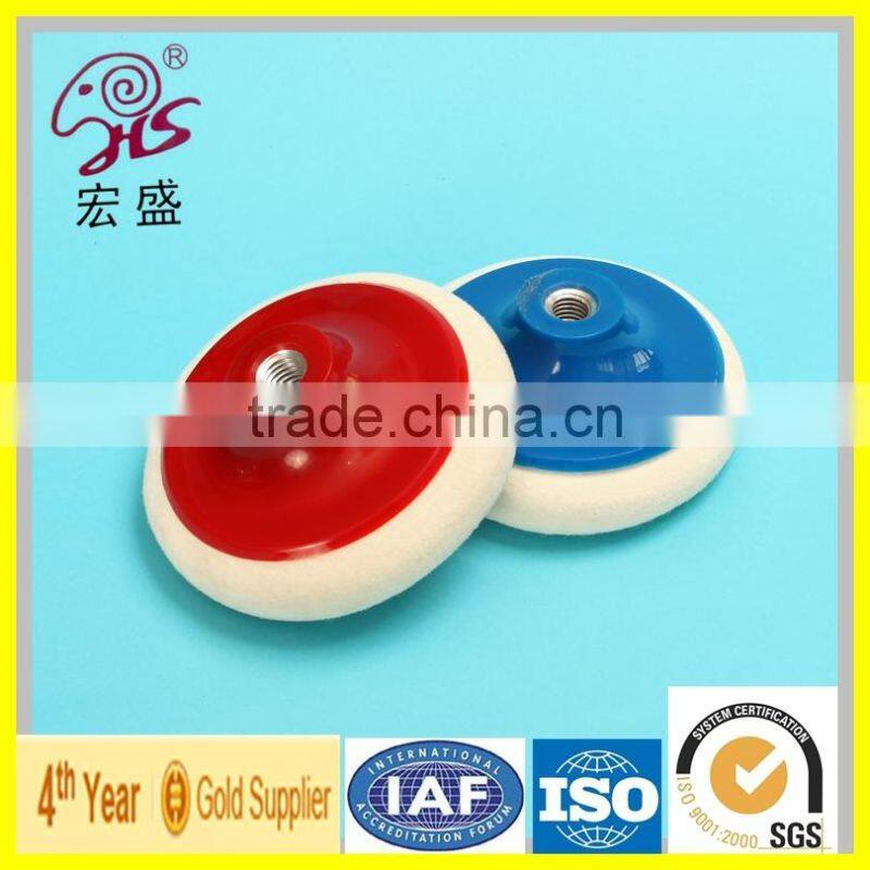 100% wool flap disc for corner grinding