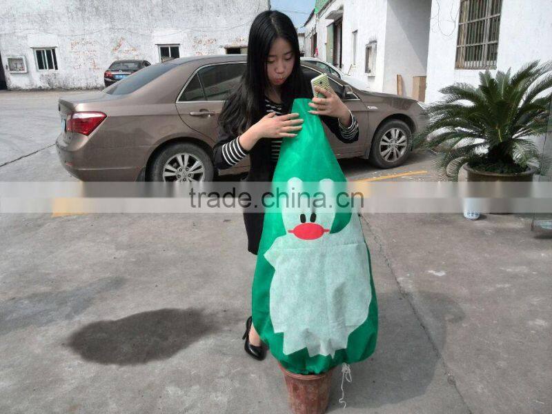 Decorative light outdoor plant pot cover