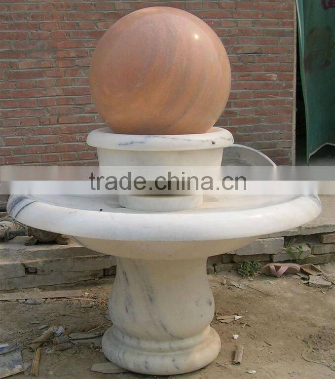 Natural Shanxi Black Granite Hand Carved Garden Decorative Stone Ball Fountain Floating Sphere (24 years factory)