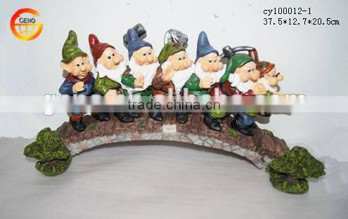 Hot selling resin colorful gnome for sale