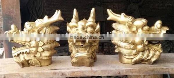 Bronze Dragon Head Fountain Sculpture