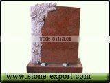American Tombstone,Granite Tombstone,Headstone-Red Granite