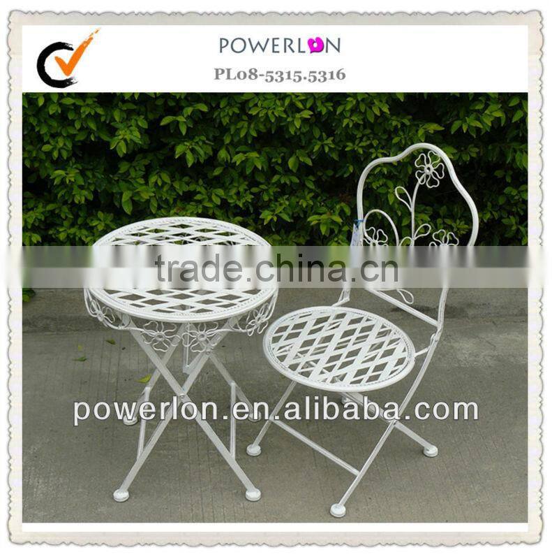 2014 outdoor folding metal bistro set